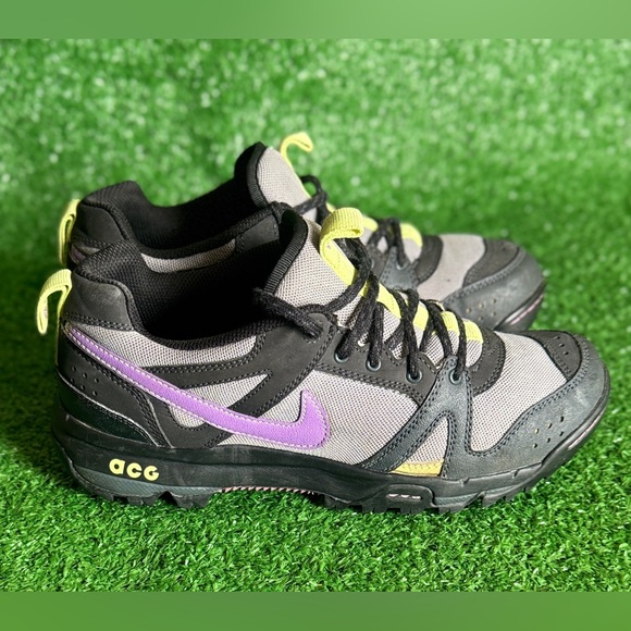 Nike Shoes - Nike ACG Black and Purple Trail Shoes